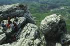 Alpinisti al sacco