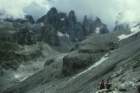 ed arriva infine in vista del Rifugio Brentei