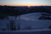 Alba sulla Pietra di Bismantova